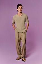 POLO CANELADA TRICOT