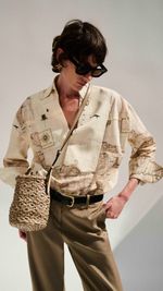CAMISA SMOKING MAPS