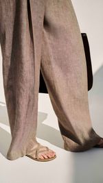 CALÇA SUMMER PREGAS LINHO