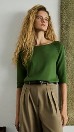 BLUSA DECOTE CANOA