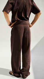 CALÇA AMPLA SEDA
