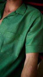 CAMISA AJOUR LINHO