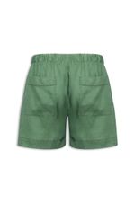 SHORT AJOUR LINHO