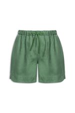 SHORT AJOUR LINHO
