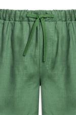 SHORT AJOUR LINHO