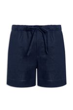 SHORT AJOUR LINHO