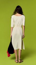 VESTIDO DECOTE CANOA