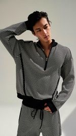 SWEATER XADREZ TRICOT
