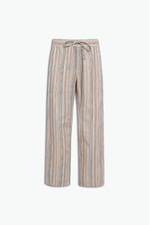 CALÇA LISTRAS LINHO