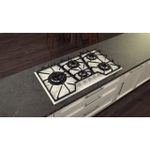 Cooktop a Gás Tramontina  Design Collection Penta Glass Full 5 GG White 90CM