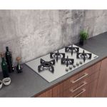 Cooktop a Gás Design Collection Penta Inox Flat 5 GX 90cm Aço Inox 5 Queimadores