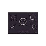 Cooktop Tramontina  a Gás Penta Black 5GG TRI 70cm