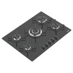 Cooktop Tramontina  a Gás Penta Black 5GG TRI 70cm