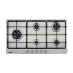 Cooktop Tramontina  a Gás Penta Plus em Aço Inox 90cm 5 Queimadores