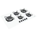 Cooktop a Gás Penta Side Plus White 90CM 5 Queimadores