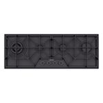 Cooktop Tramontina  à Gás Slim Glass Black Series 4GG Black 100cm 4 Queimadores