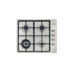 Cooktop  Tramontina a Gás Square em Aço Inox 4 Queimadores