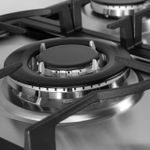 Cooktop  Crissair Classic Fuoco 75 5 Bocas Inox Bivolt