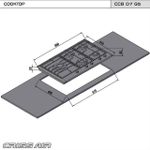 Cooktop Crissair  Classic Fuoco 90 5 Bocas Inox Bivolt