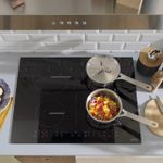 Cooktop de Indução c/ 4 Zonas Smart 654 Display Touch 65x51 220V