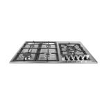 Cooktop Europa a Gás 5 Bocas Inox 90cm Bivolt