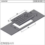 Cooktop Europa a Gás 5 Bocas Inox 90cm Bivolt