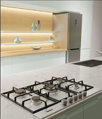 COOKTOP INVITA A GÁS INOX 70 CM BIVOLT