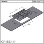 Cooktop Signature Semi-filo 5 Bocas Inox 75cm Bivolt