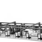 Cooktop Crissair  Signature Semi-filo 5 Bocas Inox 90cm Bivolt