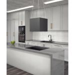 Coifa Cube Isla 40 Silent TSmart 220 V Black Steel