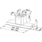 Coifa de Embutir Mythos FMY 908 BL BK 90cm 220v 