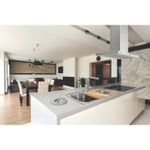 Coifa de Ilha Dritta Isla 90 Split em Aço Inox 90 cm 220