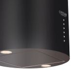 Coifa de Ilha Isola Cilindro Black 40cm 220V