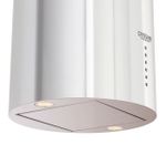 Coifa de Ilha Isola Cilindro Inox 40cm 220V