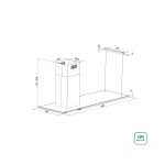 Coifa de Ilha T Smart 180D Split