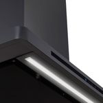 Coifa de Parede 900 Drito Plane Black 200V 