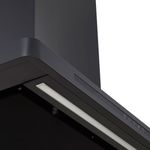 Coifa de Parede 900 Drito Plane Black 200V 
