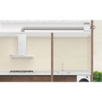 Coifa de parede Dritta Wall 90 Split em Aço Inox 90 cm 220 V