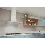 Coifa de Parede Dritta Wall Silent Pro 90 220 V em Aço Inox