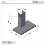 Coifa Scatola de Parede 90cm NP06.9 G6 127V