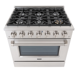 Fogão Profissional a Gás 6 Queimadores Forno Eletrico 90CM - Austin 90 Crissair