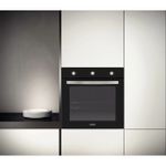 Forno Elétrico de Embutir Glass Cook em Vidro Temperado Preto 7 Funções 73 L