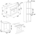 Forno Elétrico Franke de Embutir Mythos FMY 99 73L 220V
