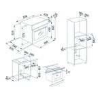 Forno Franke Elétrico Embutir Smart Linear 71 Litros Franke FSL52 220V