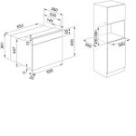 Forno Micro-ondas Franke Combinado de Embutir + Função Vapor Mythos FMY45 40 Litros 220V