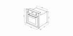 Forno Debacco Zurique Multifunção Steel 60CM 9 Funções