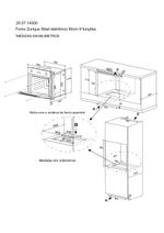 Forno Debacco Zurique Multifunção Steel 60CM 9 Funções