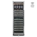 Adega de Vinhos Smart Evol 160 Garrafas Dual Zone de Embutir Abertura Esquerda 220V