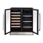 Adega e Beer CenterCuisinart  86 Latas/28 Garrafas 75CM 220V