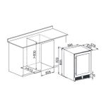 Cervejeira de Embutir Smart 135 Litros Abertura para Esquerda 127V